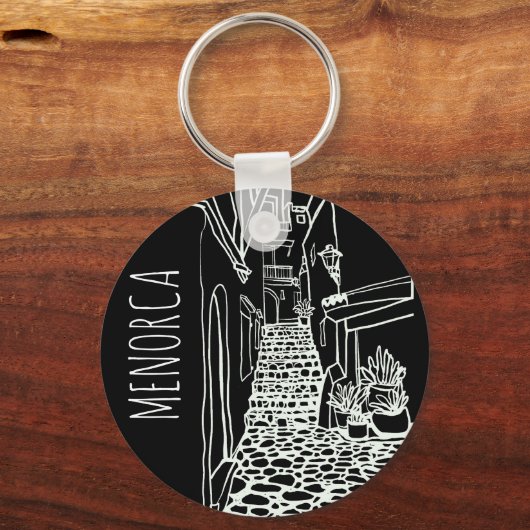 Menorca Sleutelhanger (Voorkant)