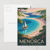 Menorca Spanje Briefkaart (Voorkant / Achterkant)