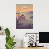 Menorca Spanje Reisposter Poster (Thuiskantoor)