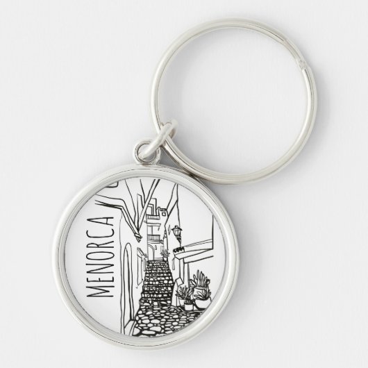 Menorca, Spanje Sleutelhanger (Voorkant)