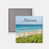 Menorca Strand van Santo Tomas Souvenir Magnet (Voorkant / Achterkant)