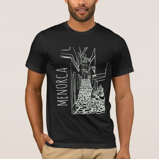 Menorca T-shirt (Voorkant)