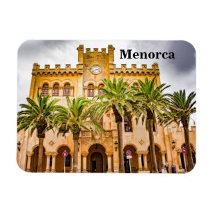 Menorca Townhall of Ciutadella Travel Souvenir Magneet