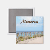 Menorca Traditionele Omheining Souvenir Magnet (Voorkant / Achterkant)