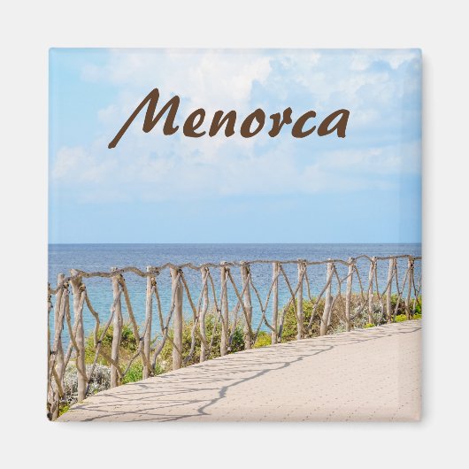 Menorca Traditionele Omheining Souvenir Magnet (Voorkant)