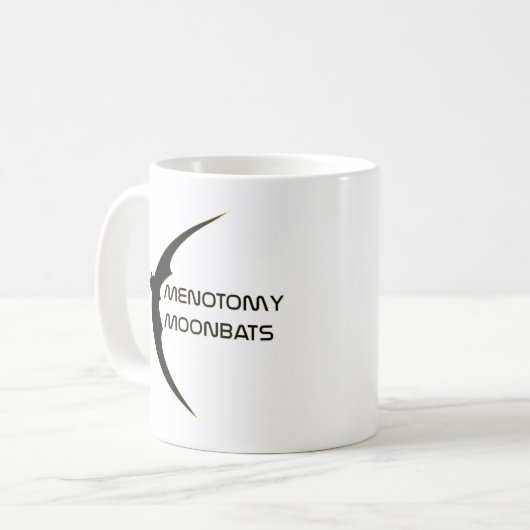 Menotomy Moonbat-mok, ontwerp 2 Koffiemok (Voorkant links)