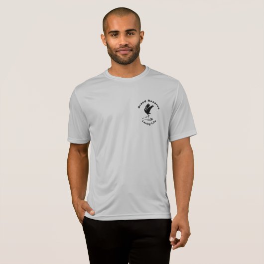 Mens activewear TShirt (Voorkant volledig)