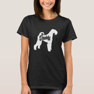 Mens Airedale Terrier Vader Papa vaders Van Aireda T-shirt