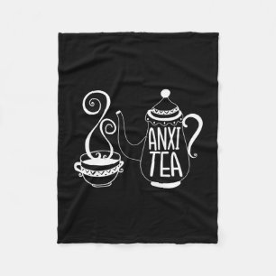 Mens anxitea geestelijke gezondheid bewustzijn ond fleece deken