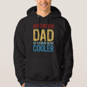 Mens Aquatics Instructor Dad Like a Regular Dad b Hoodie (Voorkant)
