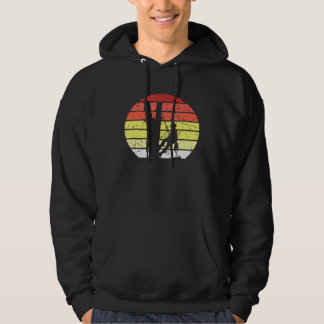 Mens Arborist Dad Tree Surgeon Climbing Chainsaw W Hoodie