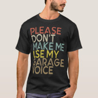 Mens Auto Mechanic Grappige Garage Stem Auto Repar