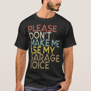 Mens Auto Mechanic Grappige Garage Stem Auto Repar T-shirt