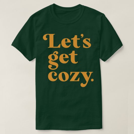 Mens Autumn Quote Cozy T-shirt (Design voorkant)