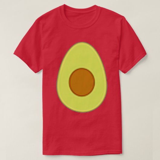 Mens Avocado T-shirt (Design voorkant)