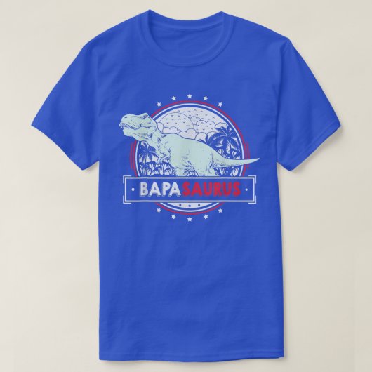 Mens BapaSaurus TRe Tshirt for Bapa Funny Men Fath (Design voorkant)