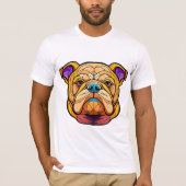 Men's Basic Bull Dog Hooded Sweatshirt (Voorkant)