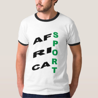 Men's Basic Ringer T-Shirt DESIGN AFRICA SPORT