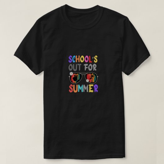 Men's Basic school Out for glasses summer  T-shirt (Design voorkant)
