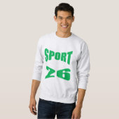 Men's Basic Sweatshirt ash SPORT 26 (Voorkant volledig)