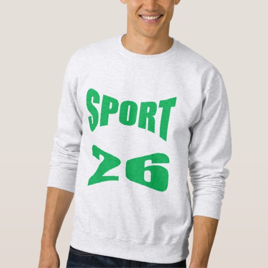 Men's Basic Sweatshirt ash SPORT 26 (Voorkant)