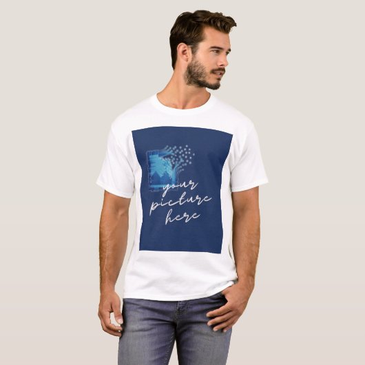 Mens Basic T-Shirt (Voorkant volledig)