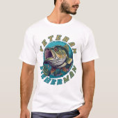 Men's Basic T-Shirt veteran fisherman (Voorkant)