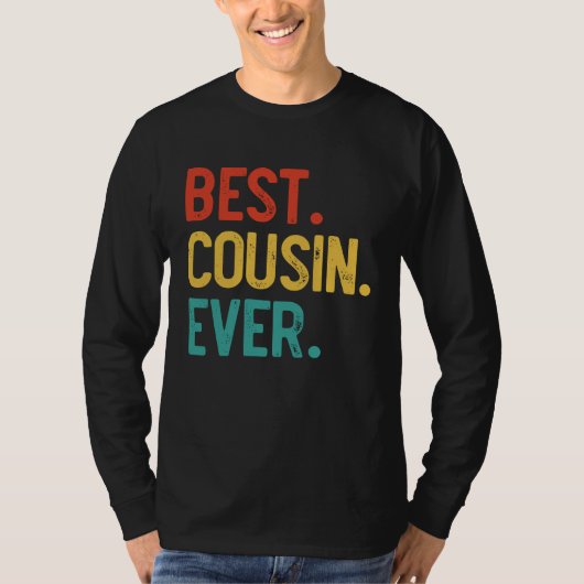 Mens Best Cousin Ever Father's Day Cousin T-shirt (Voorkant)