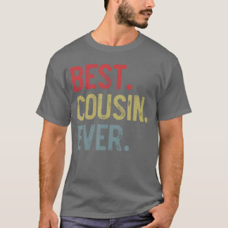 Mens Best Cousin Ever Vintage Fathers Day for Cous T-shirt