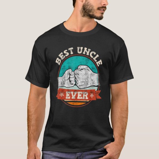 Mens Best uncle ever 4 T-shirt (Voorkant)