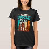 Mens Best uncle ever uncle T-shirt (Voorkant)