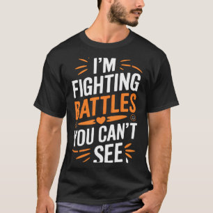 Mens bewustzijn depressie angst mentale gezondheid t-shirt