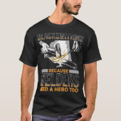 Mens Blacksmithing Because Welders Need A Hero Too T-shirt (Voorkant)