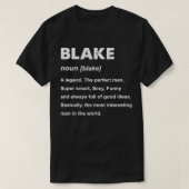 Mens Blake Name  T-shirt (Design voorkant)
