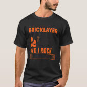 Mens Bricklayer Mens Bricklayer Bricklayer Dad 3 T-shirt (Voorkant)