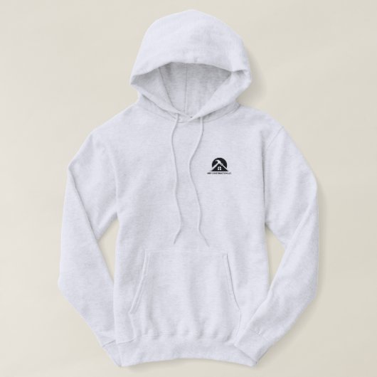 Men's Business Hoodie with front and back logo-ABP (Design voorkant)