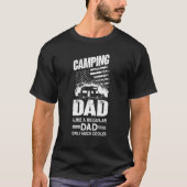 Mens Camping Dad  Camper Caravan  Camping 5 T-shirt (Voorkant)