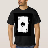 mens cards design t shirt (Voorkant)