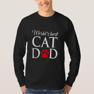 Mens Cat Dad T-shirt