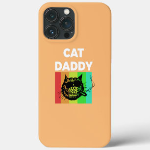 Mens Cat Daddy Cat Papa Kitten Huisdier Vader Vade Case-Mate iPhone Case
