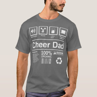 Mens Cheer Dad Funny Cheer Dad s  T-shirt