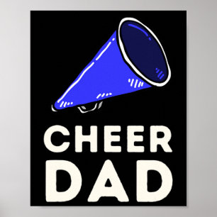 Mens Cheerleading Papa Cheerleader Vader - Cheerda Poster