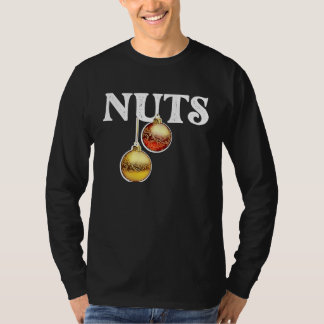 Mens Chest Nuts Matching Chestnuts Christmas Coupl T-shirt