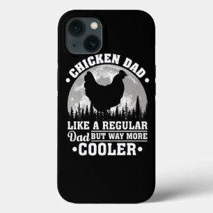 Mens Chicken Dad Like A Regular Dad Funny Chicken Case-Mate iPhone Case