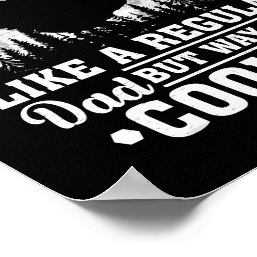 Mens Chicken Dad Like A Regular Dad Funny Chicken Poster (Hoek)