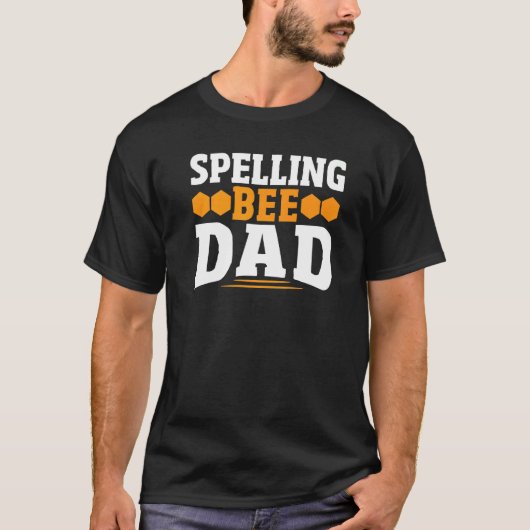 Mens Competitive Spelling Contest Spelling Dad  Sp T-shirt (Voorkant)