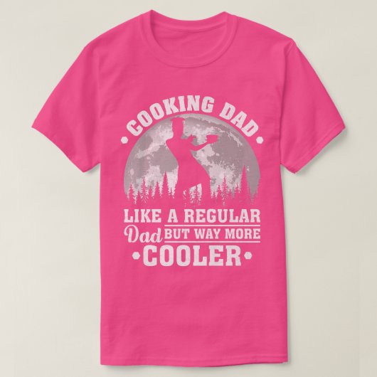 Mens Cooking Dad Like A Regular Dad Funny Cooking T-shirt (Design voorkant)