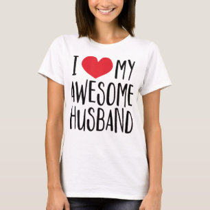 Mens Cool Vintage Stijl Ik Hou Van Mijn Geweldige  T-shirt