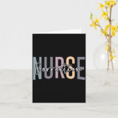 Mens Correctional Nurse Correctional Verpleging Kaart (Gele Bloem)