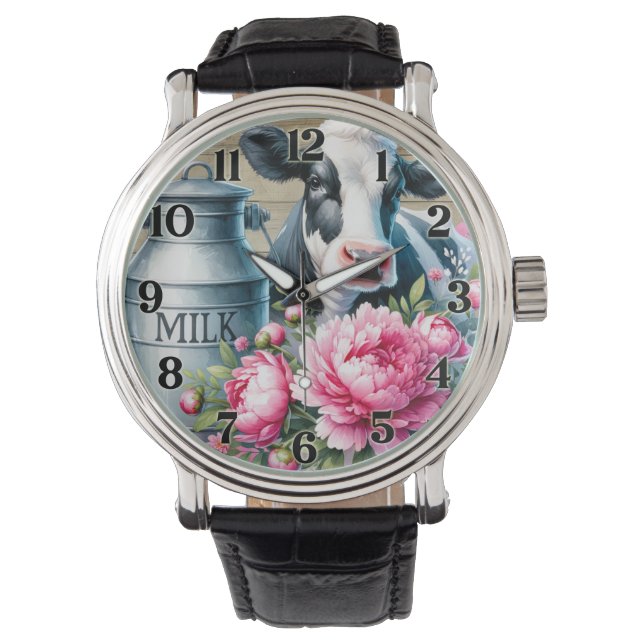 Men's Cow  Horloge (Voorkant)